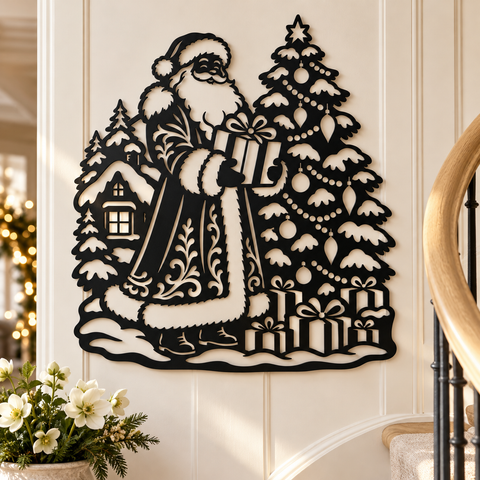 Santa Christmas Tree laser svg 8.png