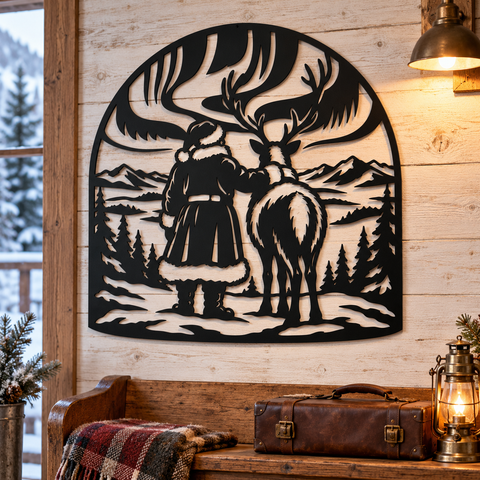 Santa Reindeer Northern Lights laser svg 5.png
