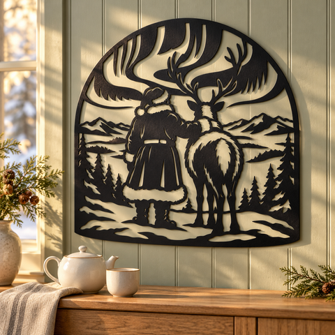 Santa Reindeer Northern Lights laser svg 7.png