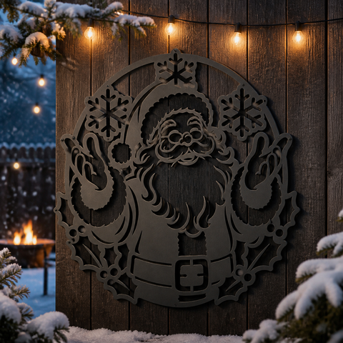 Santa and snowflakes laser svg (4).png