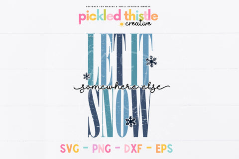 Snowflake Winter SVG Funny Holiday Saying Design.jpg