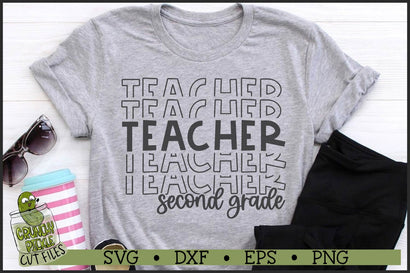Stacked Second Grade Teacher svg file shirt.jpg