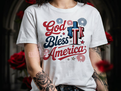 TS190626019 God Bless America T-Shirt PNG, Patriotic Shirt, USA Pride, Sublimation PNG, Red White Blue, Independence Day, American FlagA.jpg
