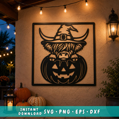 Witch highland cow laser svg 1.jpg