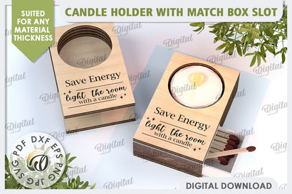 Wooden-Candle-Holder-with-Match-Box-Slot-9.jpg