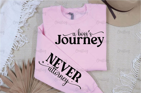 A boss's journey Sleeve SVG Design SVG Designangry 