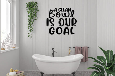 A clean bowl is our goal SVG Design SVG Designangry 