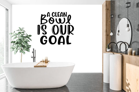 A clean bowl is our goal SVG Design SVG Designangry 