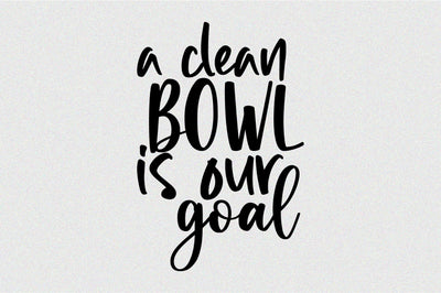 a clean bowl is our goal SVG nirmal108roy 
