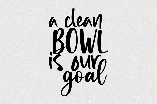 a clean bowl is our goal SVG nirmal108roy 
