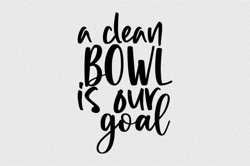 a clean bowl is our goal SVG nirmal108roy 