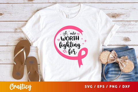 A cure worth fighting for Svg Design SVG Designangry 