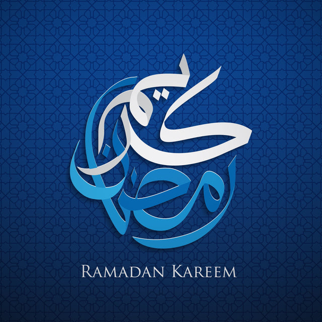 A greeting card for Ramadan Kareem featuring Arabic calligraphy. SVG naemmiah021 