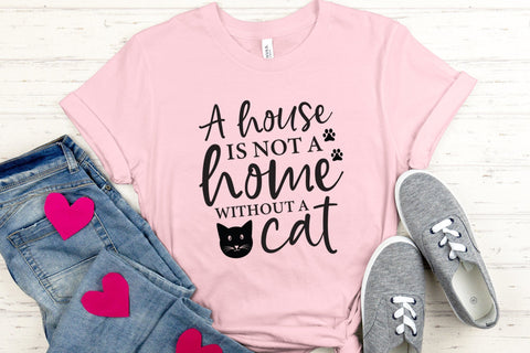 A House is Not a Home Without a Cat SVG SVG CraftLabSVG 
