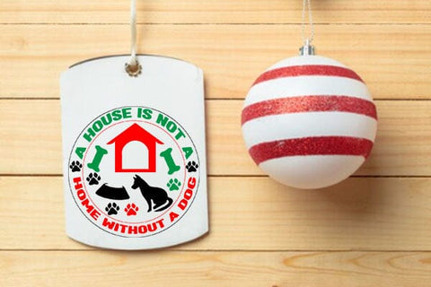 A house is not a home without a dog SVG Angelina750 