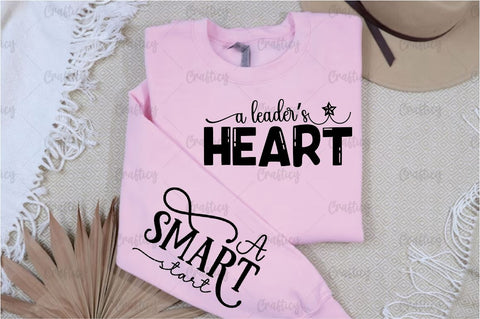 A leaders heart Sleeve SVG Design SVG Designangry 