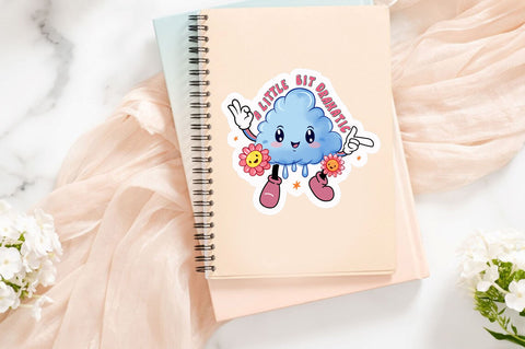 A little bit dramatic Sticker Design Sublimation Regulrcrative 