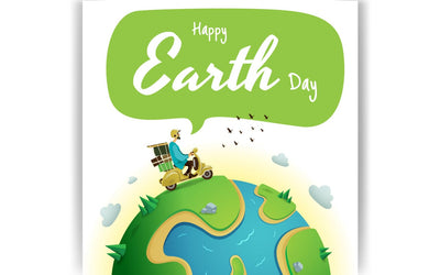 A man celebrating Earth Day with a motorcycle on top of the Earth SVG naemmiah021 
