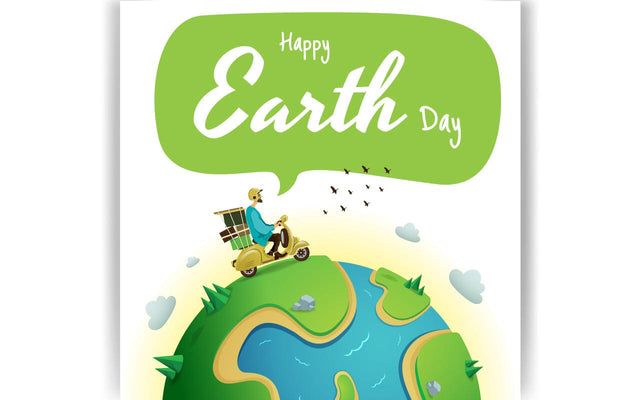 A man celebrating Earth Day with a motorcycle on top of the Earth SVG naemmiah021 