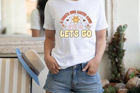 A Mom's Hug Lasts Long, Mother's Day Sublimation Sublimation CraftLabSVG 