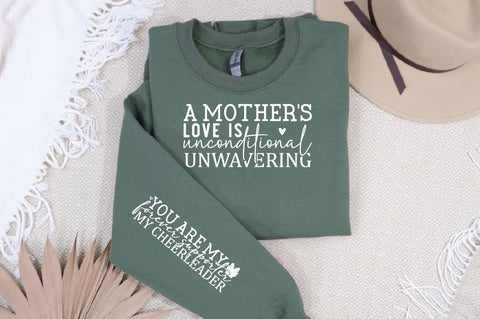 A mother s love is unconditional unwavering Sleeve SVG Design, Mother's Day Sleeve SVG, Mom Sleeve SVG SVG Regulrcrative 