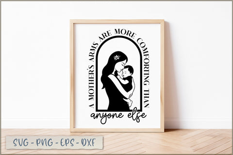A mother's arms are more comforting than anyone else SVG SVG Shetara Begum 