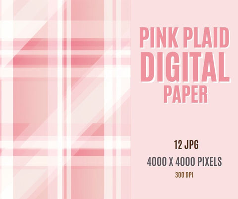 A plaid Background With Pink And Lightpink Instant Download | Tartan Plaid | Lightpink, Lightpink Plaid Digital Paper Pack | Digital Plaid Paper | Tartan Digital Paper Sublimation PrintingLife 