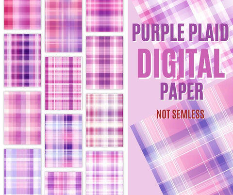 A plaid Background With Purple Pink And Lightpink Instant Download | Tartan Plaid | Purple Pink And Lightpink Plaid Digital Paper Pack | Digital Plaid Paper | Tartan Digital Paper Sublimation PrintingLife 