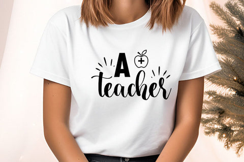 A Teacher svg Design SVG Designangry 