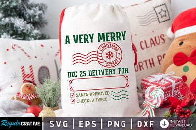 A very merry christmas express svg design SVG Regulrcrative 
