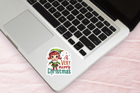 A very merry Sticker Design Sublimation Regulrcrative 