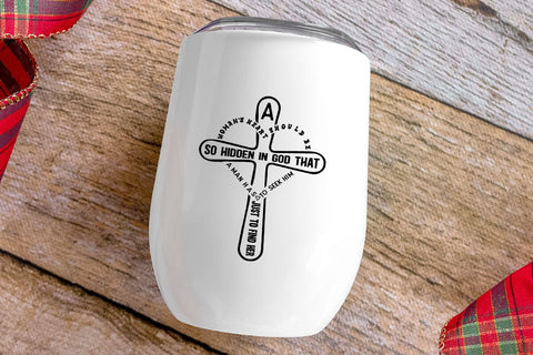 A womans heart should be so hidden in God that a man SVG Angelina750 