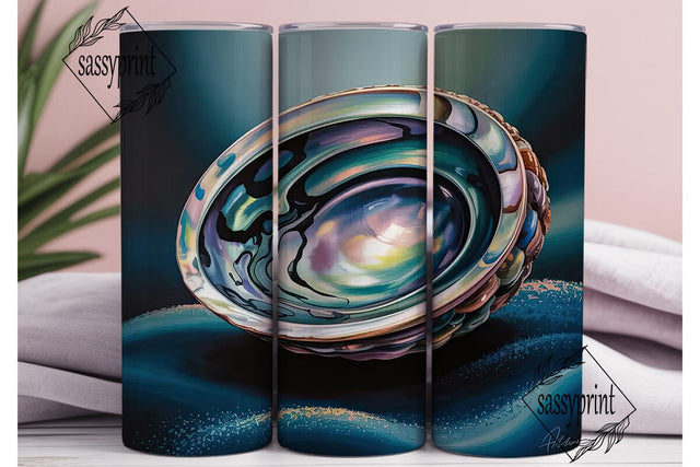 Abalone Shimmer 20oz Tumbler Wrap Sublimation sassyprint 