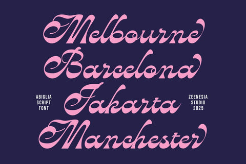 Abiglia Font Zeenesia Std 
