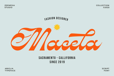Abiglia Font Zeenesia Std 
