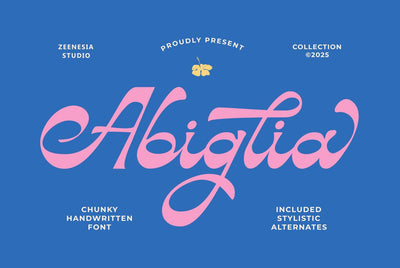 Abiglia Font Zeenesia Std 