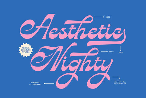 Abiglia Font Zeenesia Std 