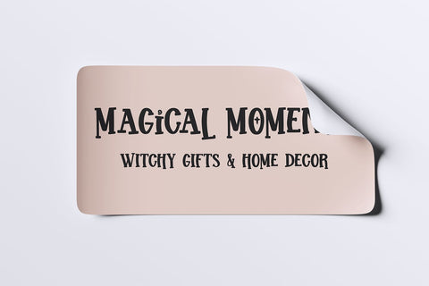 Abrakadabra Serif Font Beck McCormick 