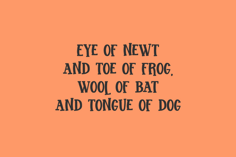 Abrakadabra Serif Font Beck McCormick 
