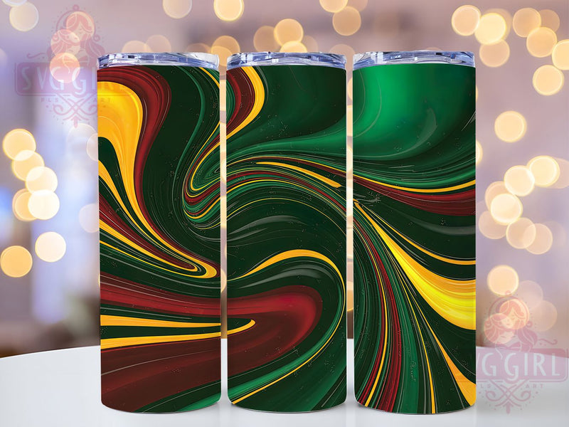 Abstract Black History Tumbler, Abstract Art, Cultural Design, Heritage Pattern, Tumbler Wrap, Sublimation Design, 20oz Tumbler Sublimation SvggirlplusArt 