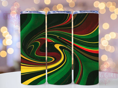 Abstract Black History Tumbler, Abstract Art, Cultural Design, Heritage Pattern, Tumbler Wrap, Sublimation Design, 20oz Tumbler Sublimation SvggirlplusArt 