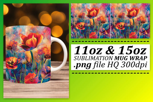 Abstract Bloom Sublimation Design Sublimation afrosvg 