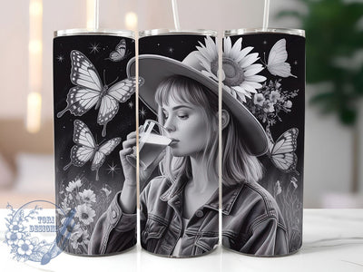 Abstract Boho Free Spirit Tumbler, Bohemian Style Wrap, 20Oz Skinny Tumbler, Hippie Chic Sublimation, Abstract Boho Design, Free Spirit Tumbler, Trendy Boho Wrap Sublimation ToriDesigns 