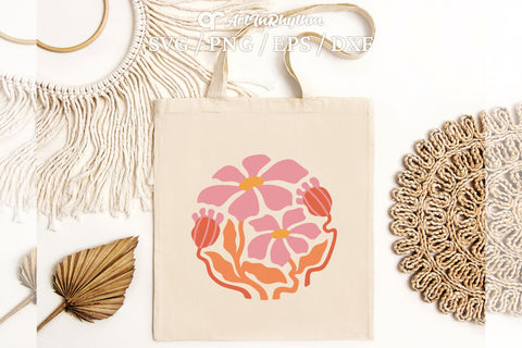 Abstract Flowers Svg, Boho Abstracts Svg, Abstract Shapes Svg, Boho Svg, Groovy Svg SVG Artinrhythm shop 