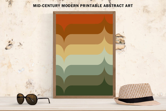 Abstract Geometric Color Gradient Art Sublimation Karma Genie Graphics 