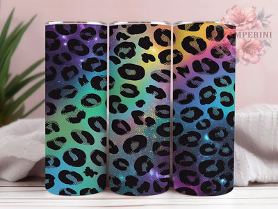 Abstract Leopard Print Tumbler, Animal Print Wrap, Leopard Sublimation Design, 20oz Leopard Tumbler, Stylish Leopard Art, Trendy Animal Mug, Whimsical Leopard Cup Sublimation Li Zamperini 