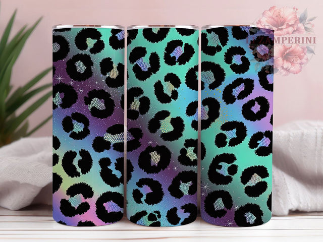Abstract Leopard Print Tumbler, Animal Print Wrap, Leopard Sublimation Design, 20oz Leopard Tumbler, Stylish Leopard Art, Trendy Animal Mug, Whimsical Leopard Cup Sublimation Li Zamperini 