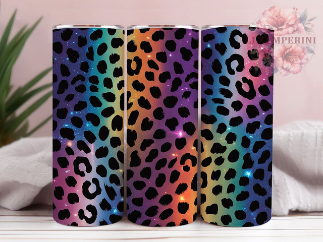 Abstract Leopard Print Tumbler, Animal Print Wrap, Leopard Sublimation Design, 20oz Leopard Tumbler, Stylish Leopard Art, Trendy Animal Mug, Whimsical Leopard Cup Sublimation Li Zamperini 