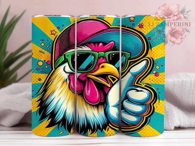 Abstract Thanksgiving Turkey Fall Tumbler, Thanksgiving Wrap Design, Autumn Sublimation PNG, Modern Fall Aesthetic, 20oz Tumbler Sublimation, Holiday Harvest Style, Artistic Turkey Design Sublimation Li Zamperini 