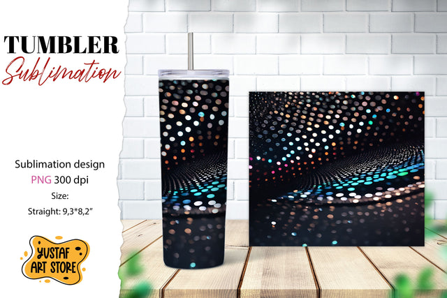 Abstract tumbler wrap. Digital flow sublimation design Sublimation Yustaf Art Store 